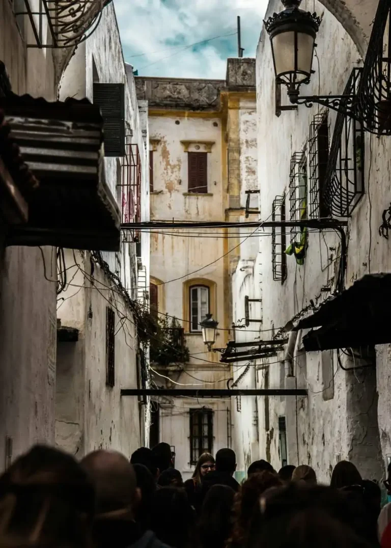 A picturesque street in Europe.